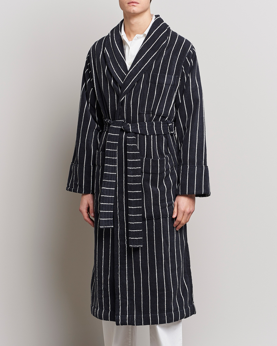 Hombres | Pijamas y batas | Tekla | Organic Terry Classic Bathrobe Antwerp