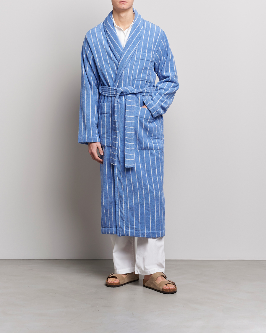 Hombres | Pijamas y batas | Tekla | Organic Terry Classic Bathrobe Marseille