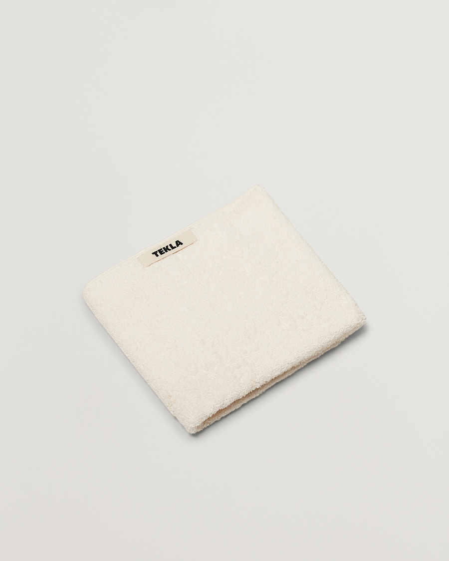Hombres | Telas | Tekla | Organic Terry Hand Towel Ivory