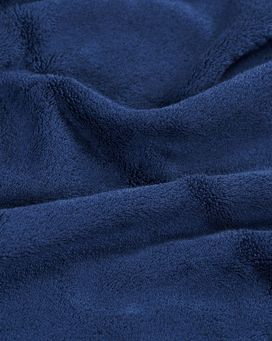 Hombres | Telas | Tekla | Organic Terry Hand Towel Navy