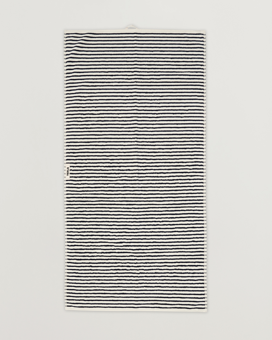 Hombres | Telas | Tekla | TeklaOrganic Terry Bath TowelSailor Stripes
