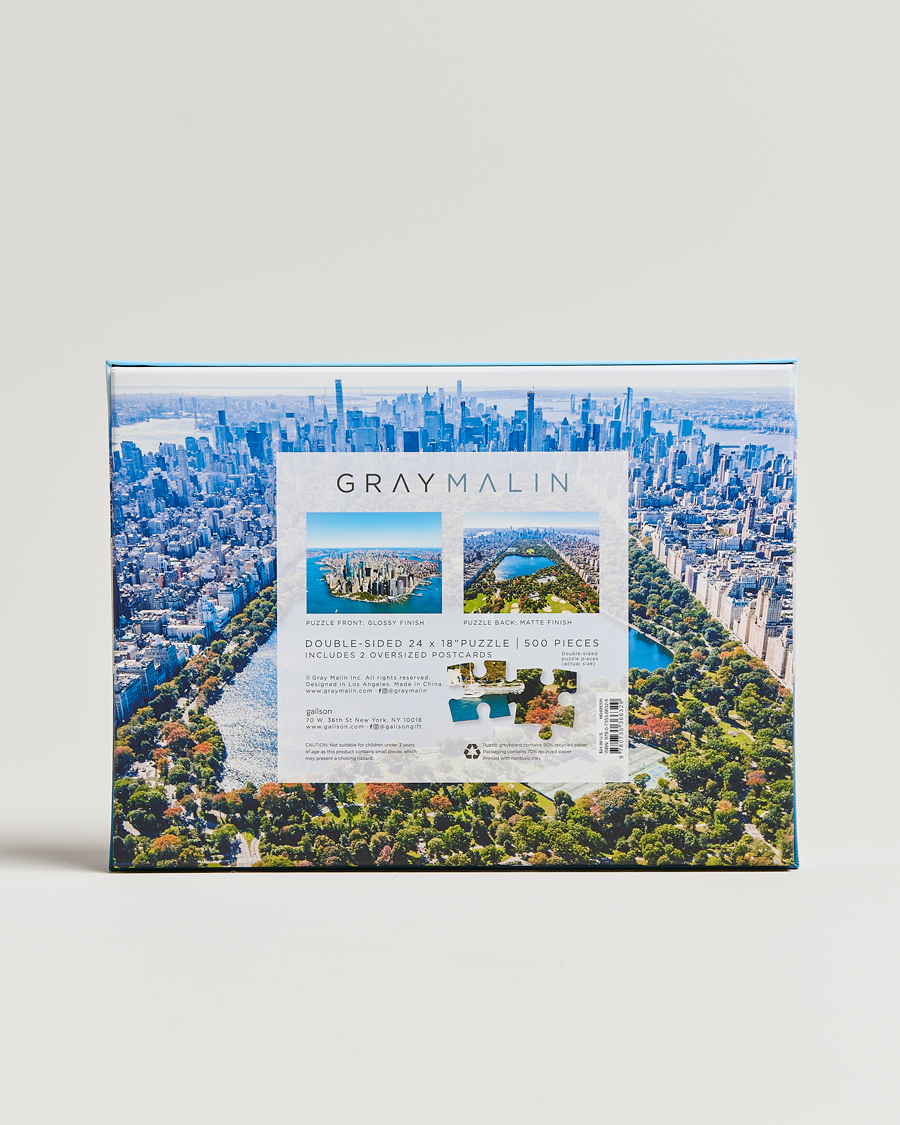 Hombres | New Mags Gray Malin-New York City 500 Pieces Puzzle | New Mags | Gray Malin-New York City 500 Pieces Puzzle
