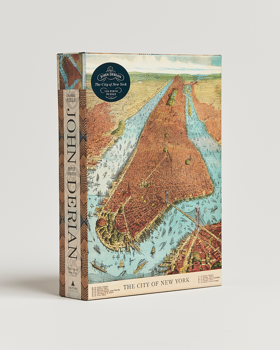 Hombres | Juegos | New Mags | John Derian-The City of New York 750 Pieces Puzzle