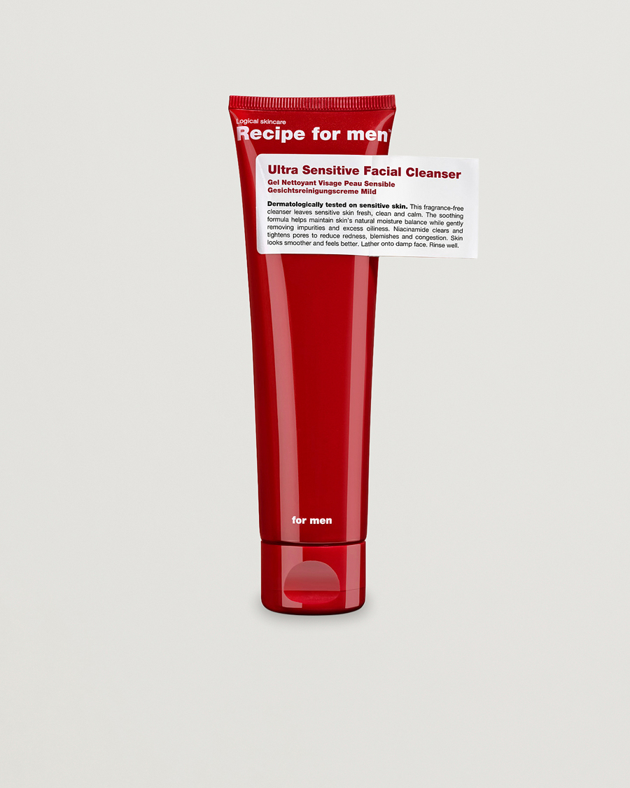 Hombres | Cuidado de la piel | Recipe for men | Ultra Sensitive Facial Cleanser 100ml
