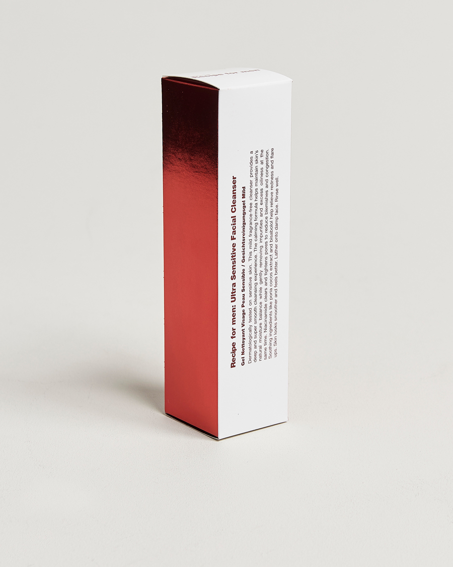 Hombres | Cuidado de la piel | Recipe for men | Ultra Sensitive Facial Cleanser 100ml