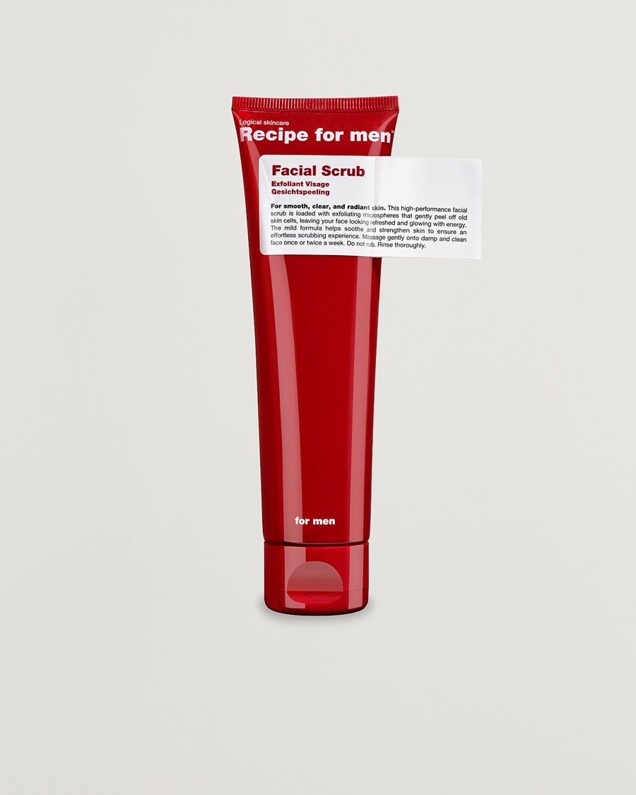 Hombres | Cuidado de la piel | Recipe for men | Facial Scrub 100ml