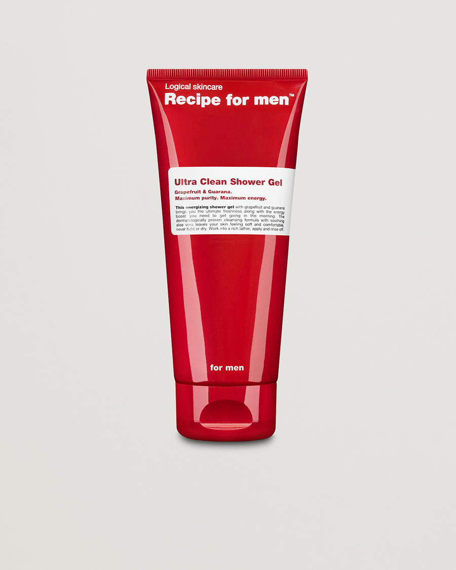 Hombres | Cuidado de la piel | Recipe for men | Ultra Clean Shower Gel 200ml