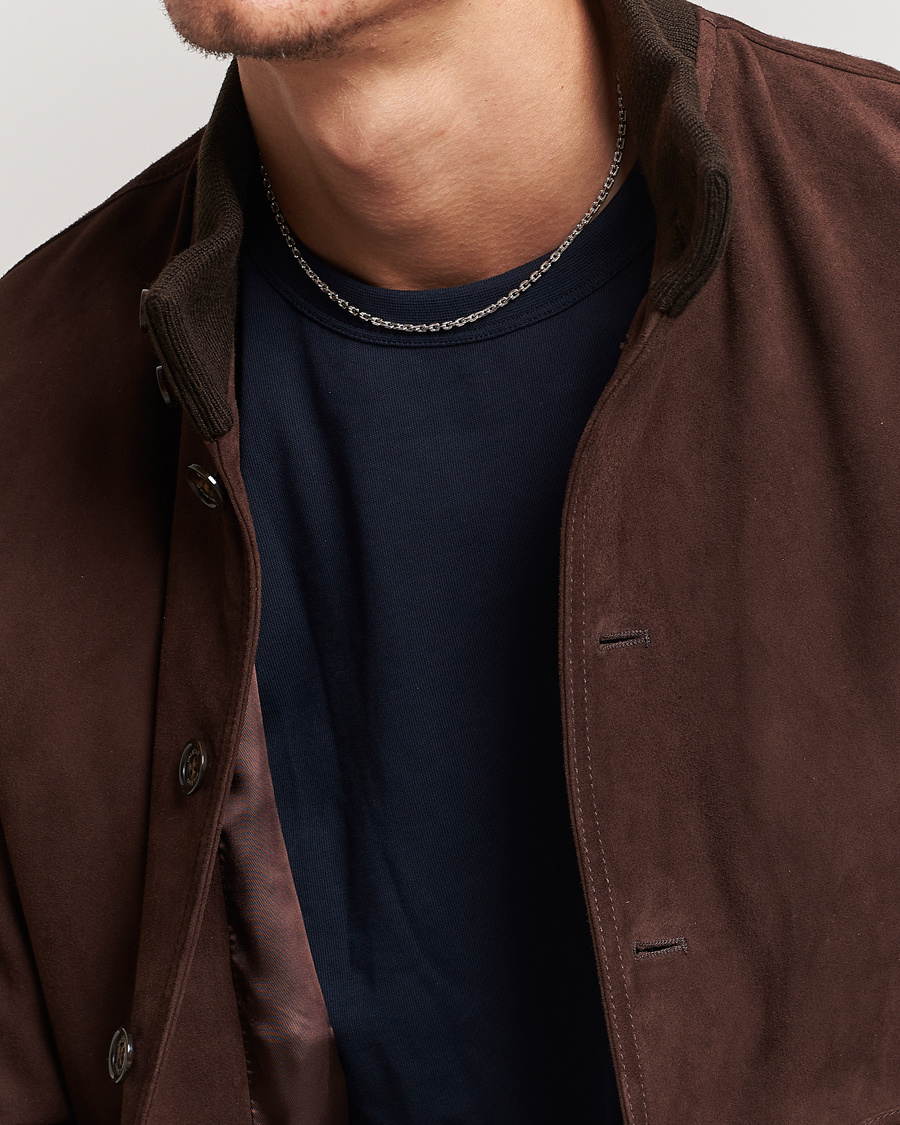 Hombres | Tom Wood Anker Chain Necklace Silver | Tom Wood | Anker Chain Necklace Silver