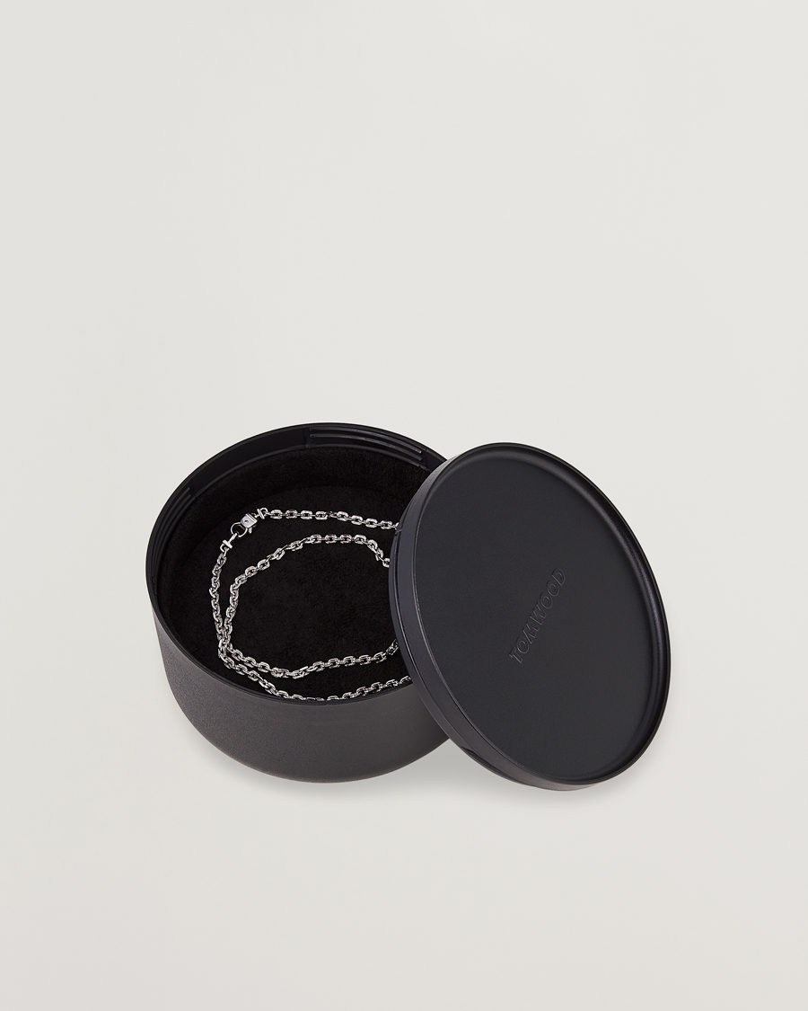 Hombres | Tom Wood Anker Chain Necklace Silver | Tom Wood | Anker Chain Necklace Silver