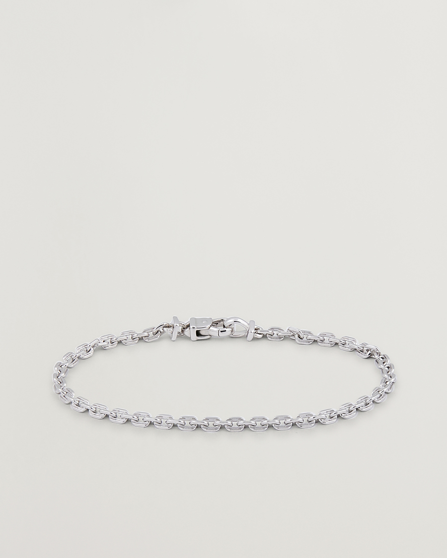 Hombres | Joyas | Tom Wood | Anker Chain Bracelet Silver