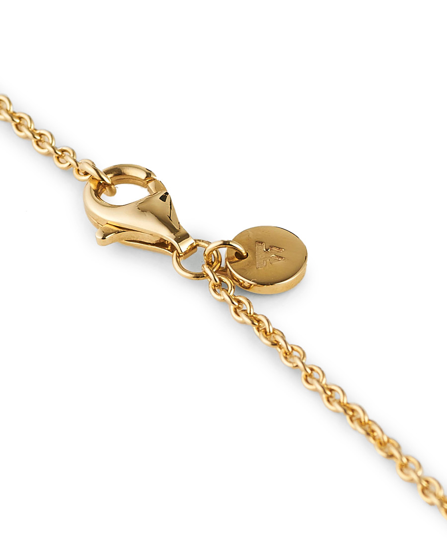 Hombres | Tom Wood Coin Pendand Necklace Gold | Tom Wood | Coin Pendand Necklace Gold