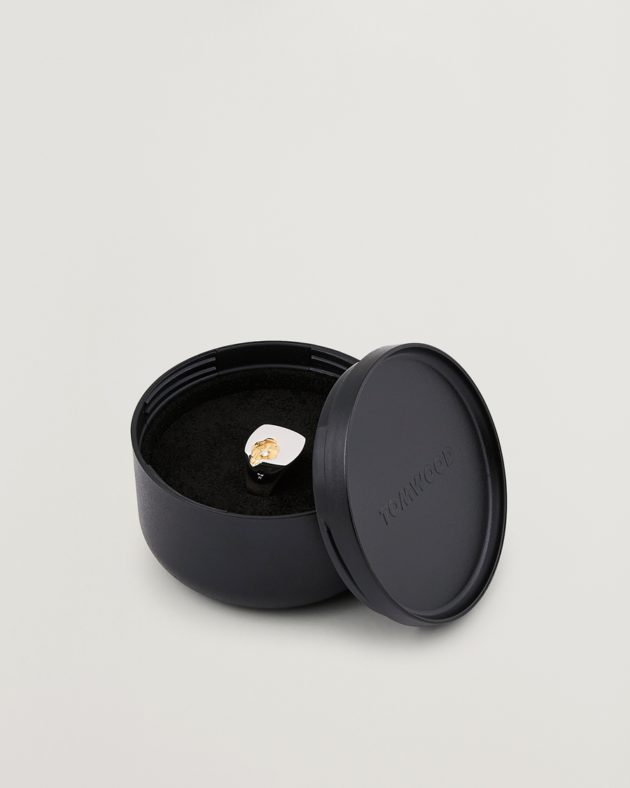 Hombres | Tom Wood Mined Ring Large Diamond Silver | Tom Wood | Mined Ring Large Diamond Silver