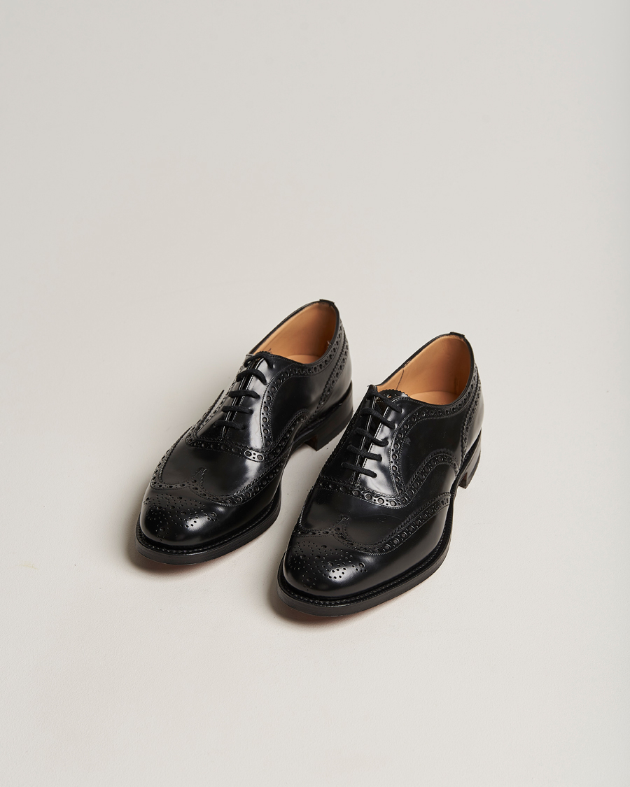 Hombres | Zapatos | Church's | Burwood Polished Binder Brogue Black