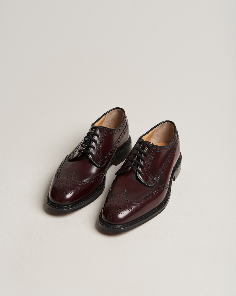 Hombres | Zapatos brogues | Church's | Grafton Polished Binder Brogue Burgundy