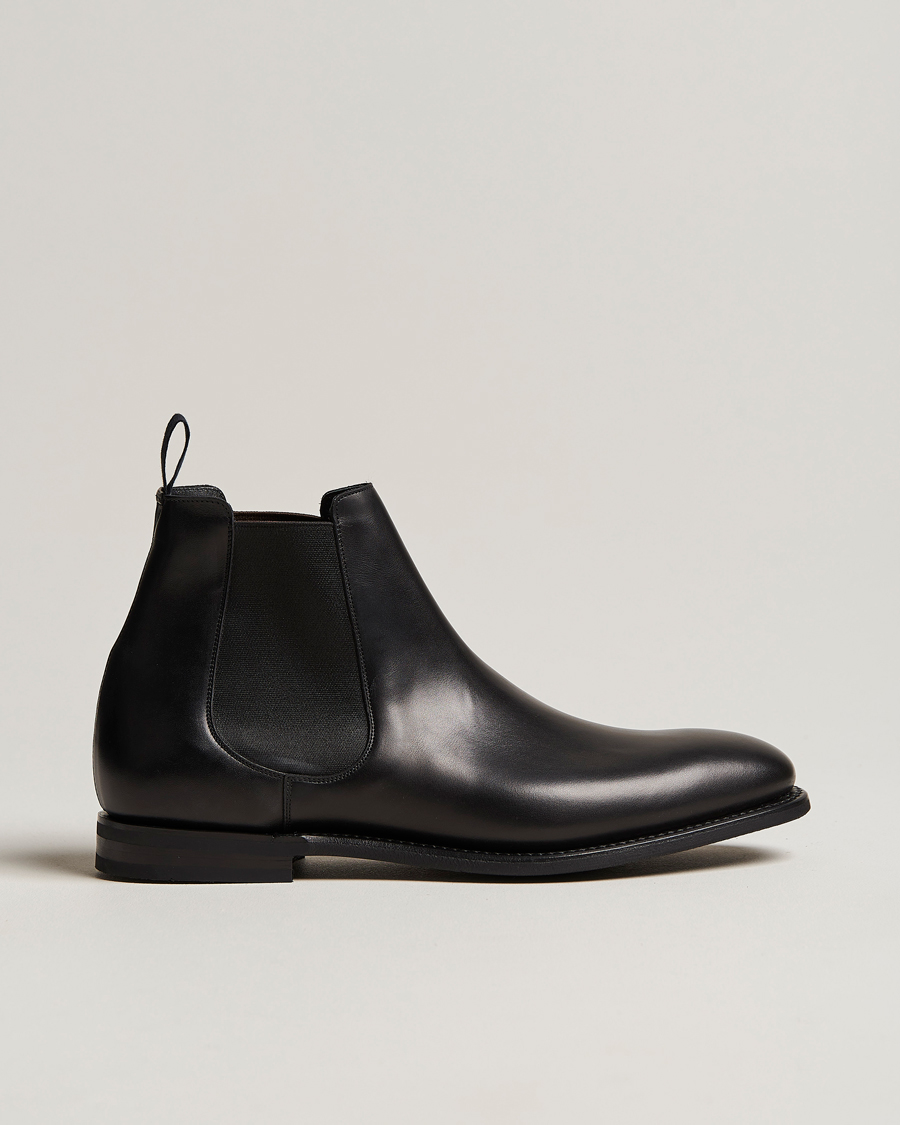 Hombres | Church's Prenton Calf Chelsea Boot Black | Church's | Prenton Calf Chelsea Boot Black