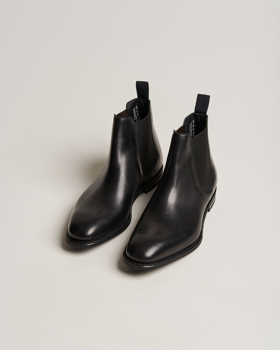 Hombres | Church's Prenton Calf Chelsea Boot Black | Church's | Prenton Calf Chelsea Boot Black