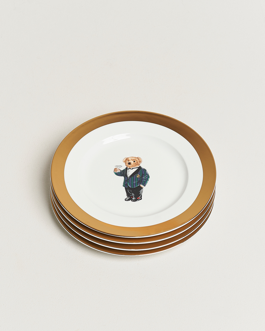 Hombres | Hogar | Ralph Lauren Home | Thompson Polo Bear Dessert Plate Set