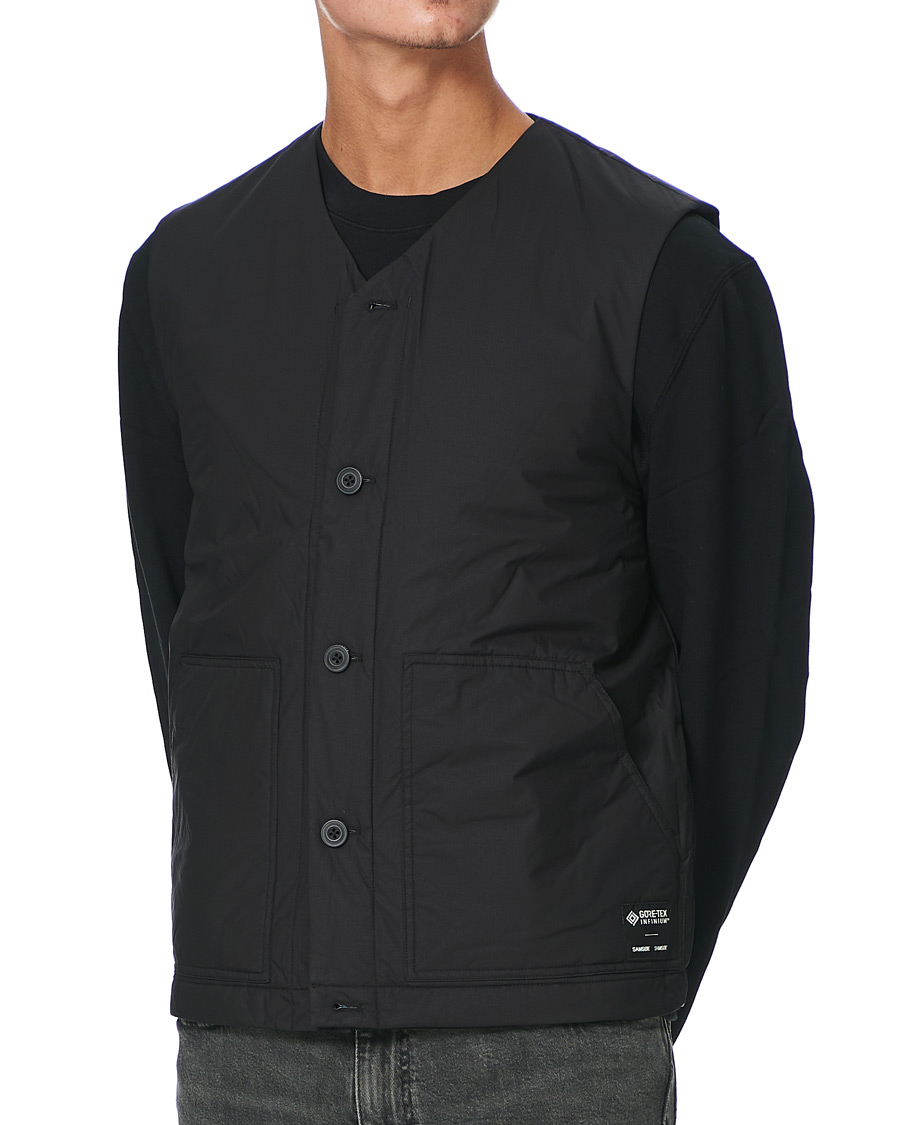 Hombres | Abrigos y chaquetas | Samsøe Samsøe | Samsøe & Samsøe Tom Gore-Tex Vest Black