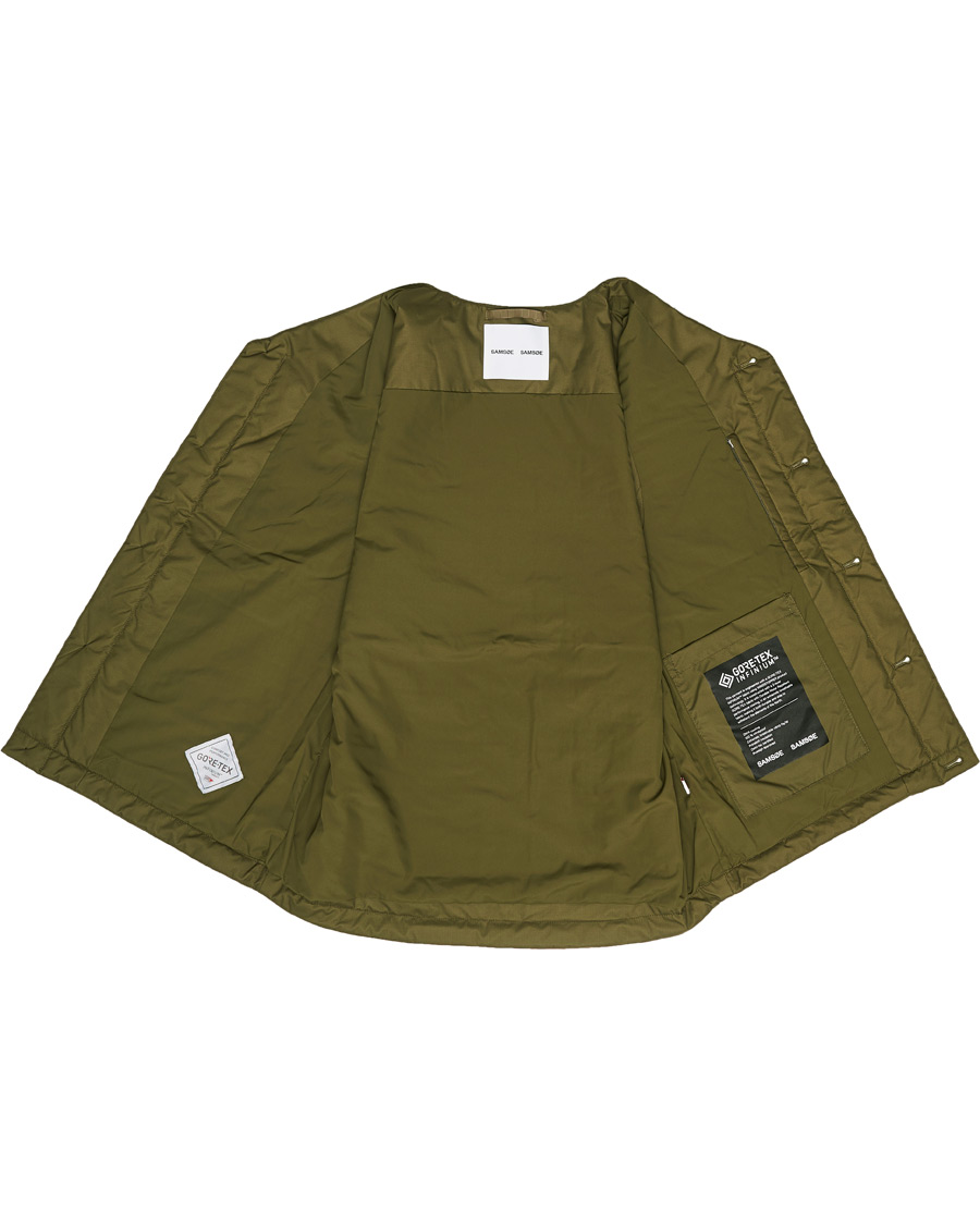 Hombres | Abrigos y chaquetas | Samsøe Samsøe | Samsøe & Samsøe Tom Gore-Tex Vest Ivy Green