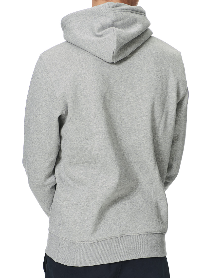 Hombres | Jerséis y prendas de punto | GANT | Banner Shield Hoodie Grey Melange