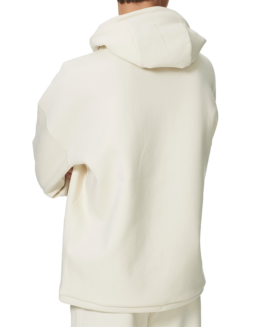 Hombres | Jerséis y prendas de punto | BOSS GREEN | BOSS Athleisure Soody Iconic Logo Hoodie Open White