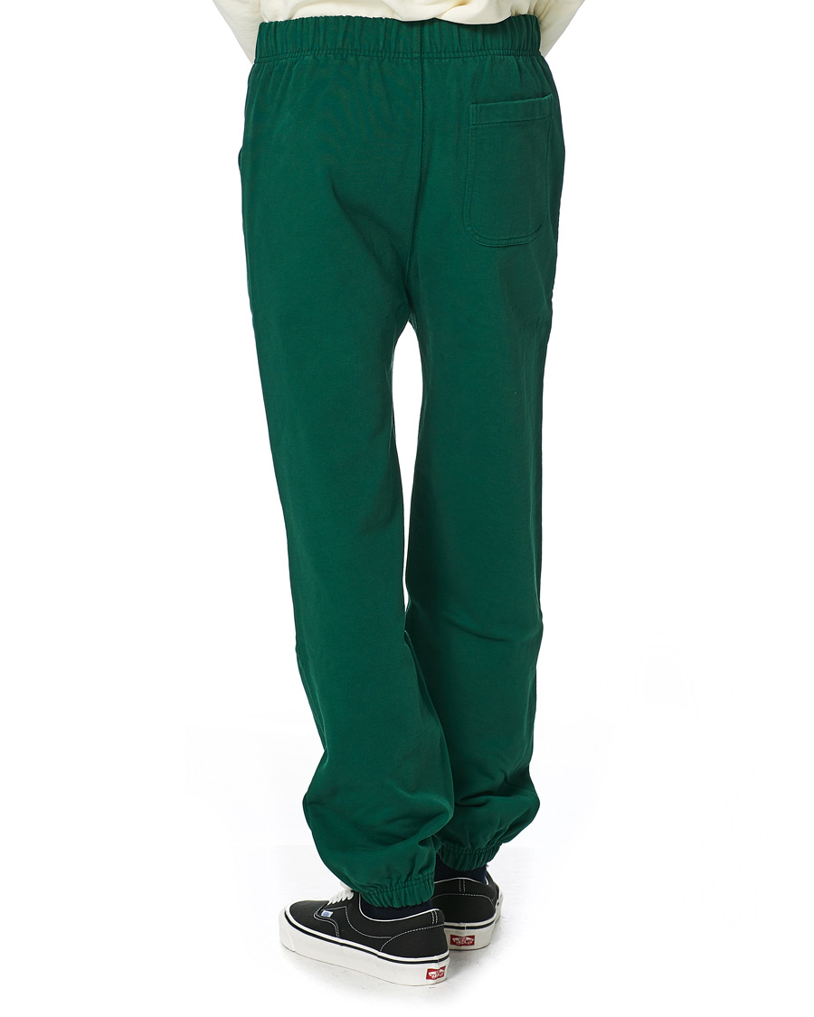 Hombres | Pantalones | Drake's | Cotton Jogging Bottoms Green