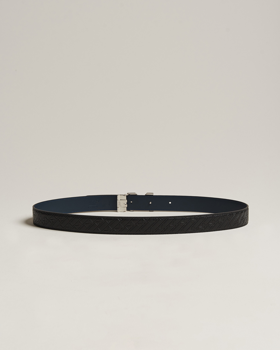 Hombres | Cinturones | Montblanc | Reversible Belt 35mm Ultra Black/Blue