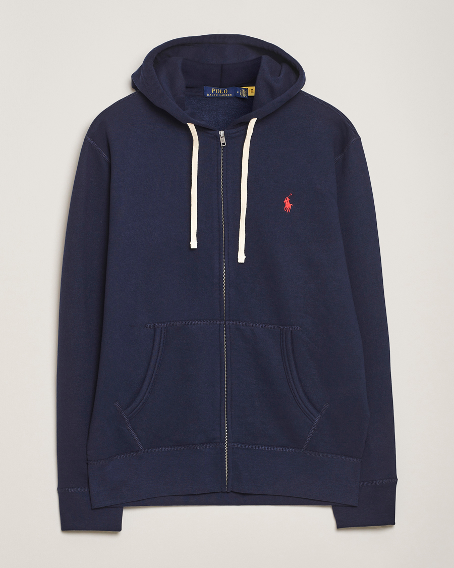 Hombres | Jerséis y prendas de punto | Polo Ralph Lauren | Fleece Full Zip Hoodie Cruise Navy