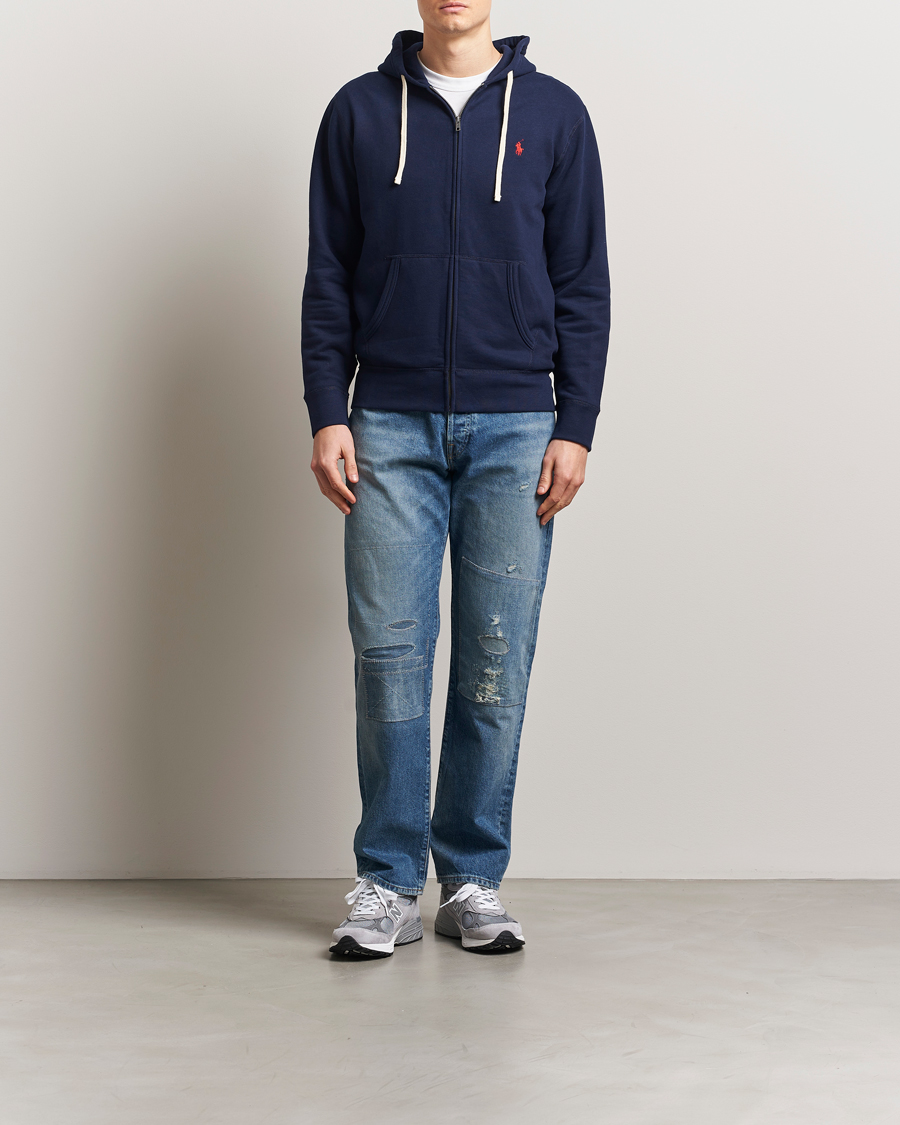 Hombres | Jerséis y prendas de punto | Polo Ralph Lauren | Fleece Full Zip Hoodie Cruise Navy