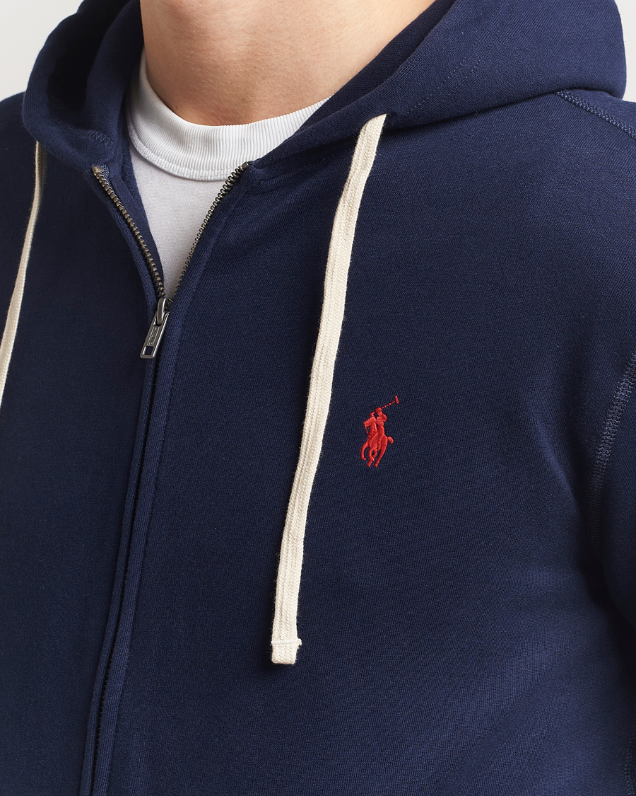 Hombres | Jerséis y prendas de punto | Polo Ralph Lauren | Fleece Full Zip Hoodie Cruise Navy
