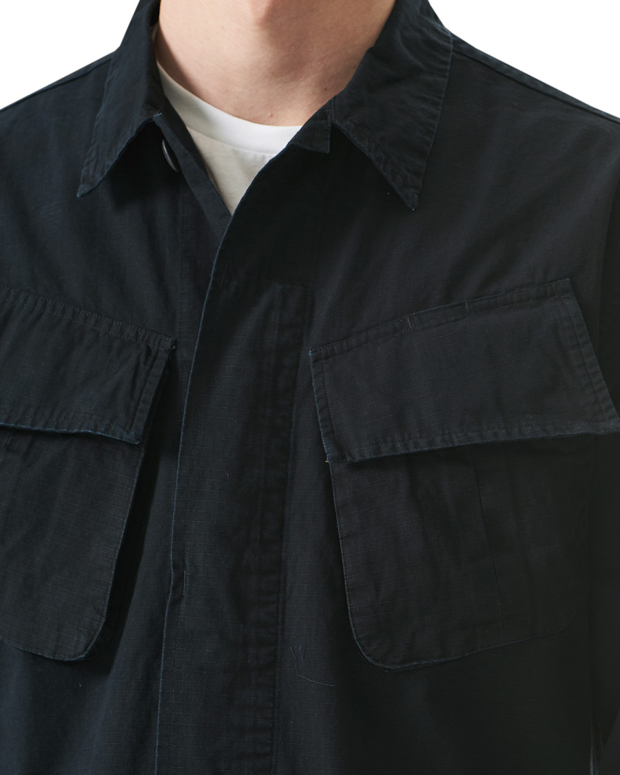 Hombres | Camisas | Polo Ralph Lauren | Military Ripstop Overshirt Polo Black