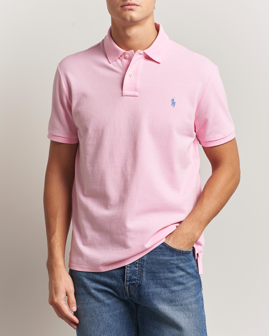 Hombres | Polos | Polo Ralph Lauren | Custom Slim Fit Polo Carmel Pink