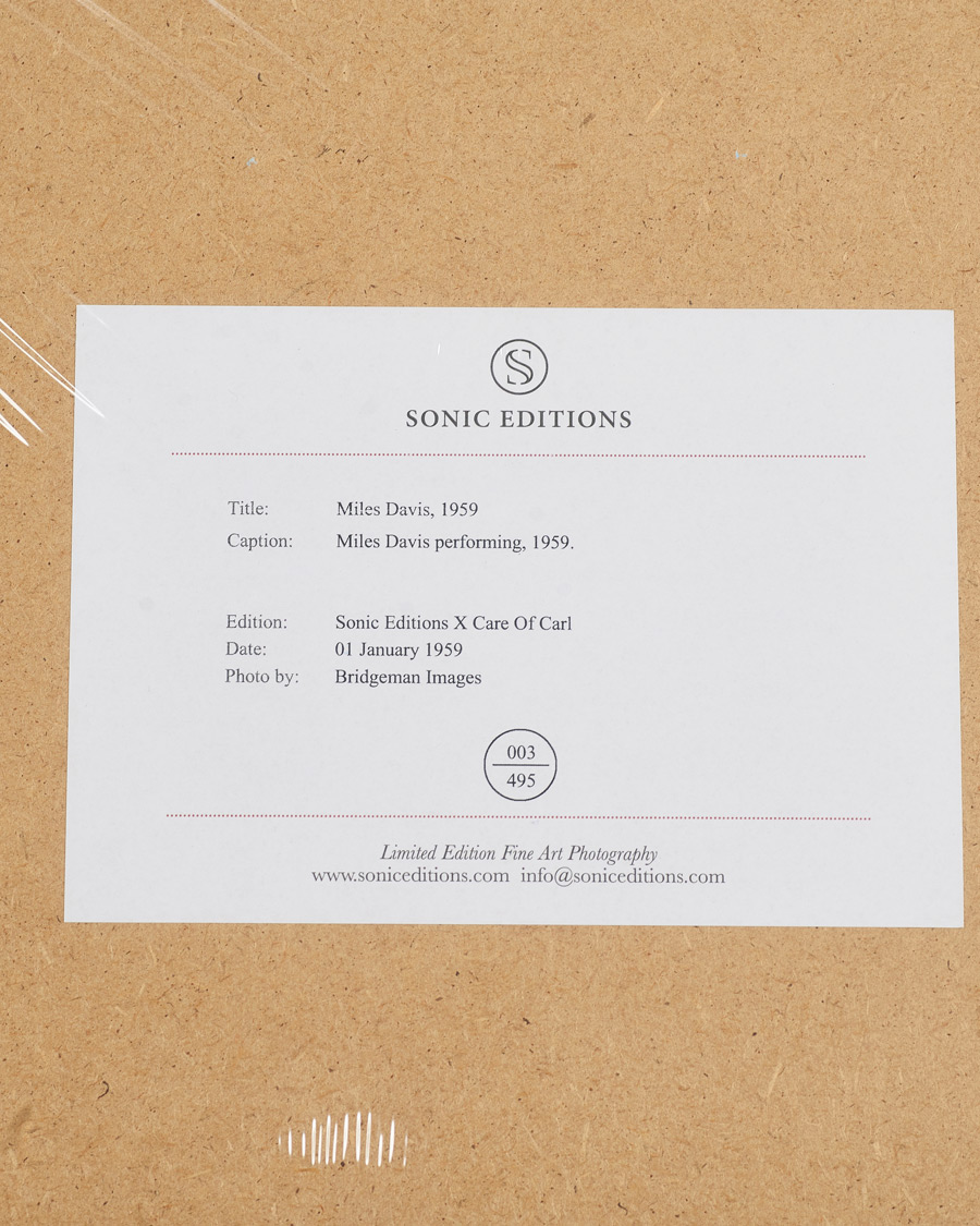 Hombres | Ideas de regalos de Navidad | Sonic Editions | Framed Miles Davis, 1959