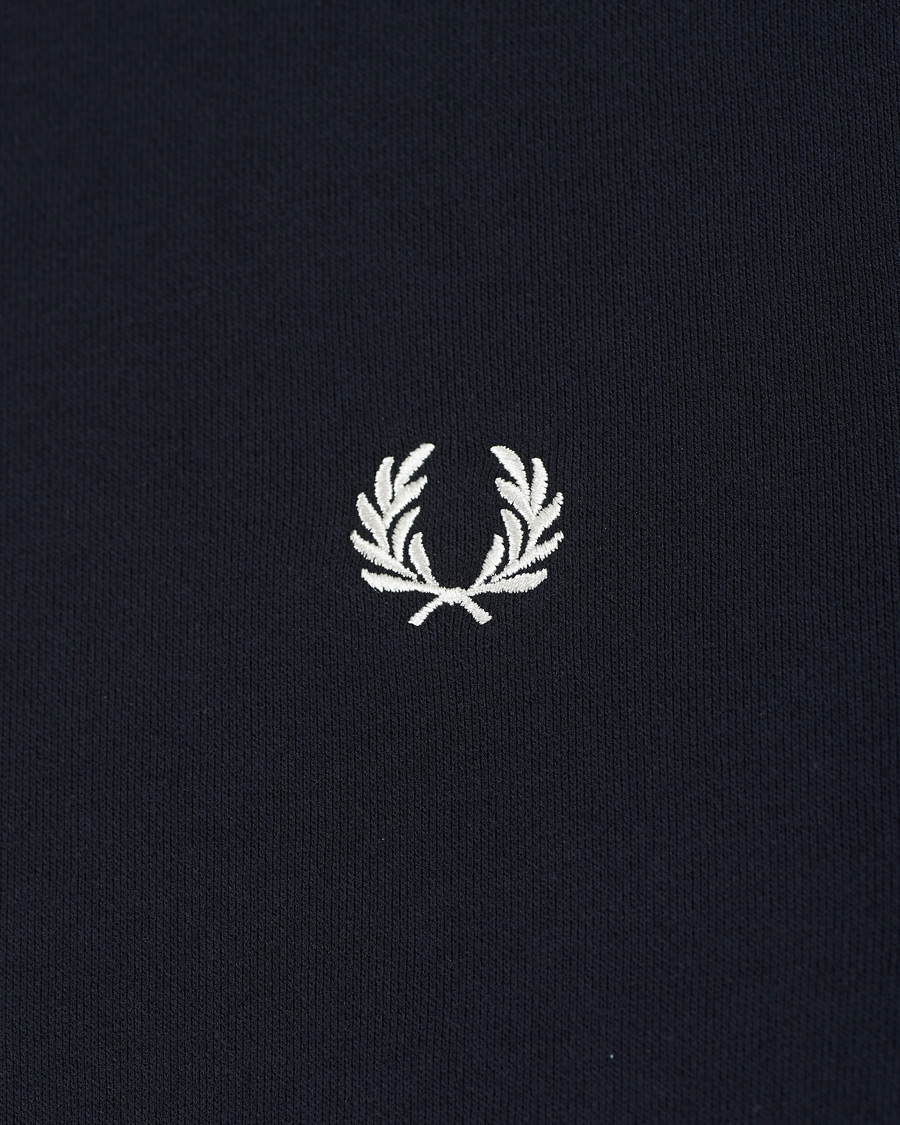Hombres | Jerséis y prendas de punto | Fred Perry | Tipped Hoodie Navy