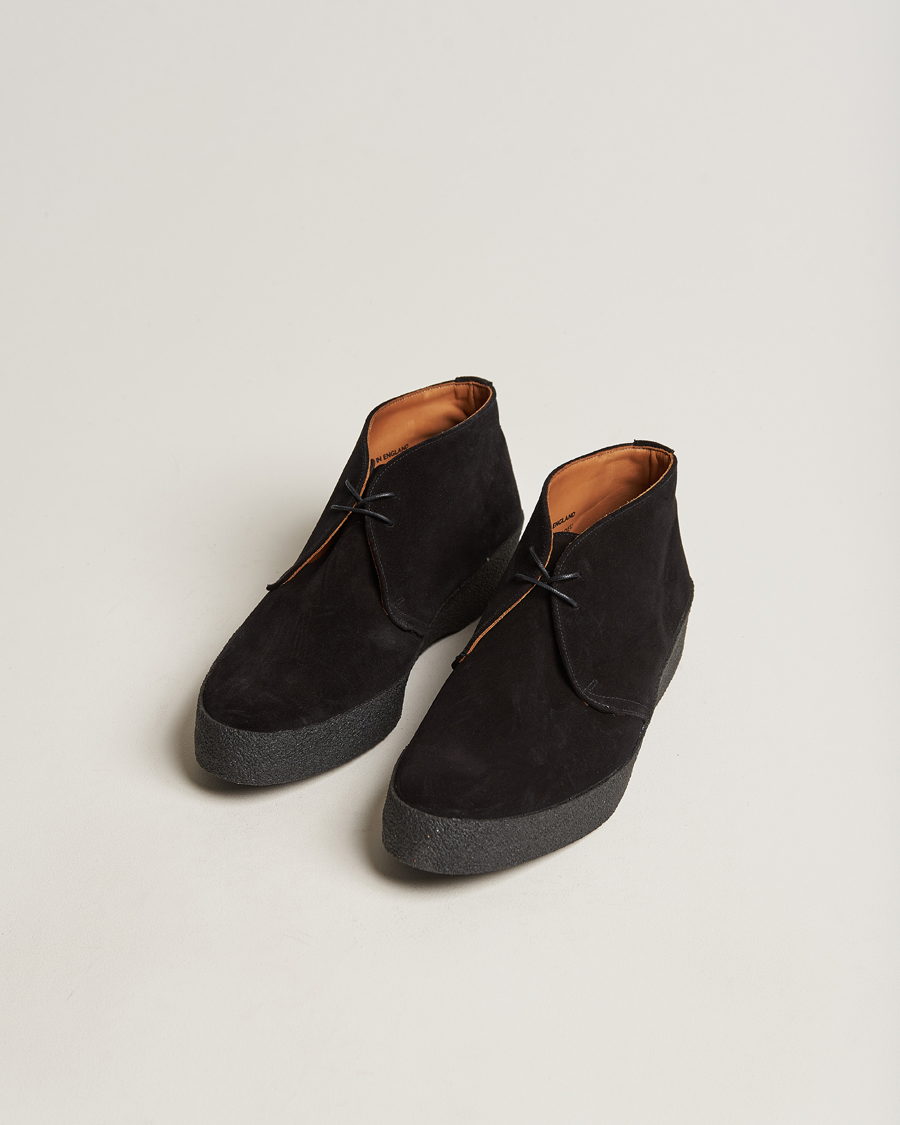 Hombres | Botas | Sanders | Joel Chukka Boot Black Suede