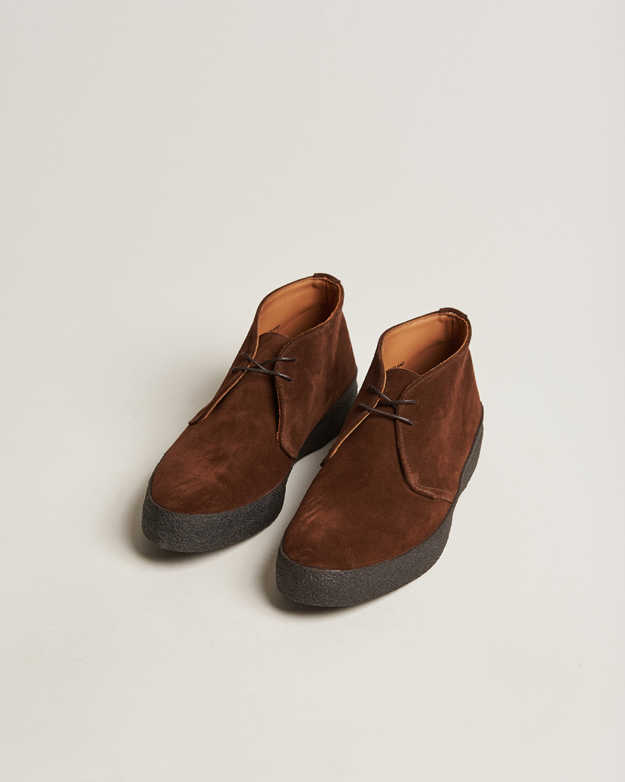 Hombres | Best of British | Sanders | Joel Chukka Boot Polo Snuff Suede