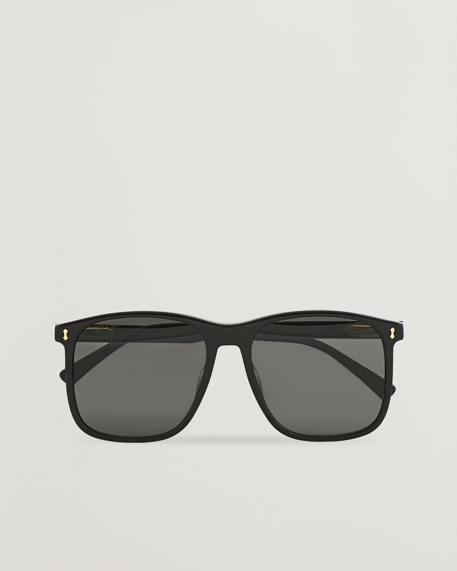 Hombres | Gucci GG1041S Sunglasses Black Grey | Gucci | GG1041S Sunglasses Black Grey