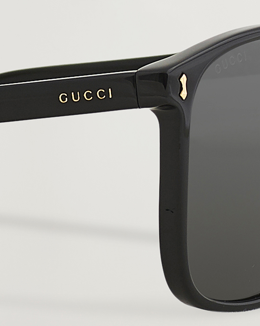 Hombres | Gucci GG1041S Sunglasses Black Grey | Gucci | GG1041S Sunglasses Black Grey