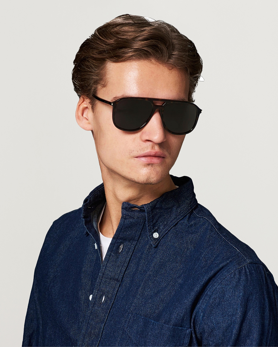 Hombres | Gafas de sol | Saint Laurent | SL 476 Sunglasses Havana Grey