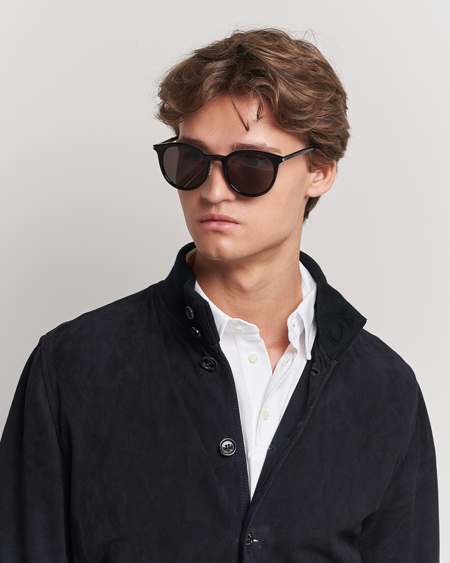 Hombres | Gafas de sol redondas | Saint Laurent | SL 488 Sunglasses Black