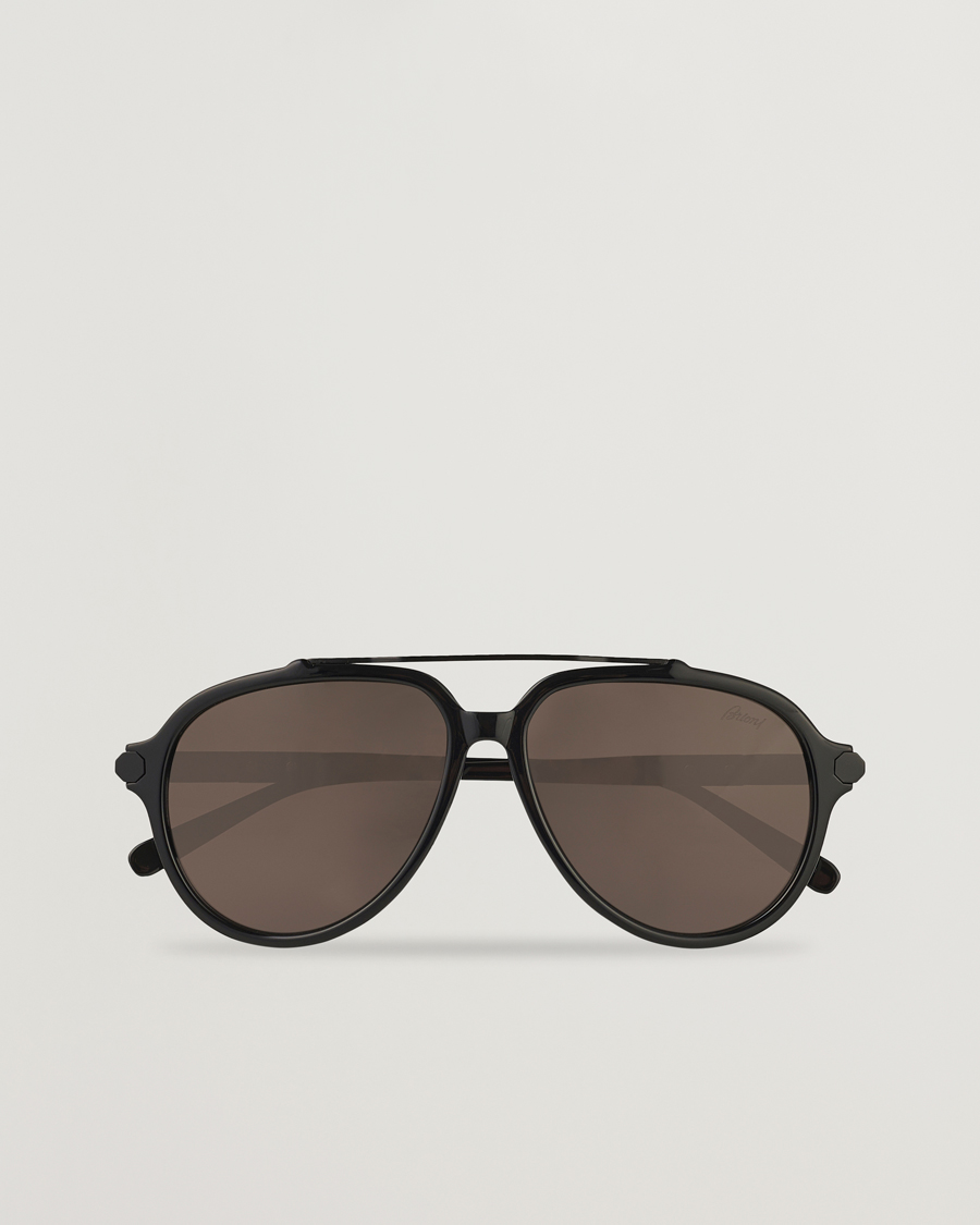 Hombres | Brioni BR0096S Sunglasses Black | Brioni | BR0096S Sunglasses Black
