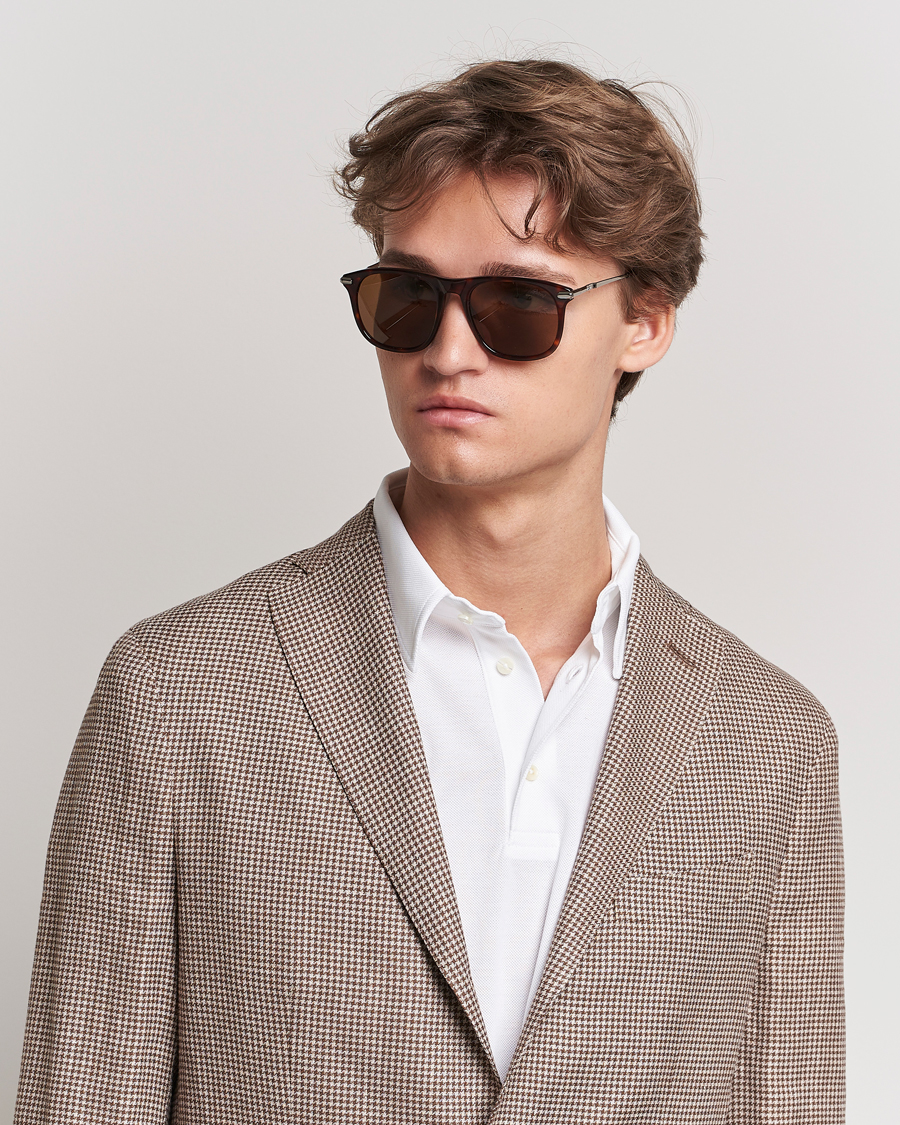 Hombres | Brioni BR0094S Sunglasses Havana Brown | Brioni | BR0094S Sunglasses Havana Brown