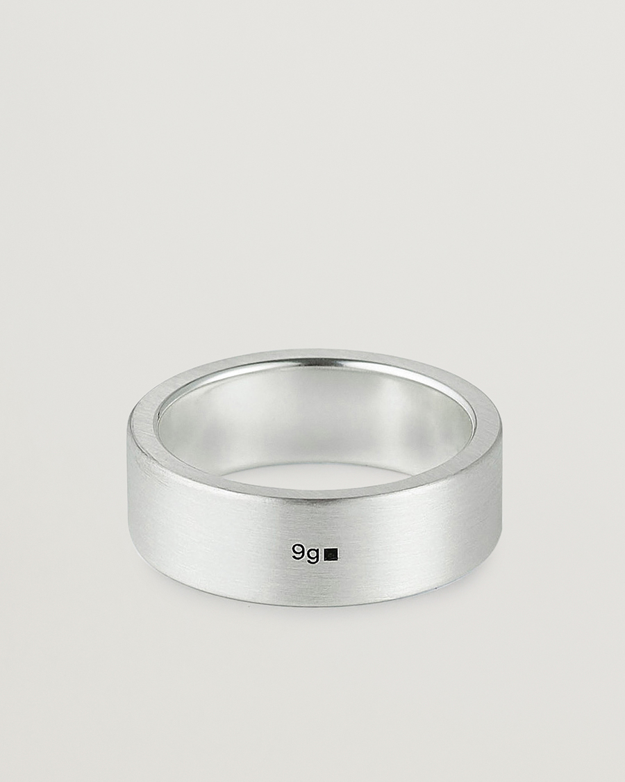Hombres | Joyas | LE GRAMME | Ribbon Brushed Ring Sterling Silver