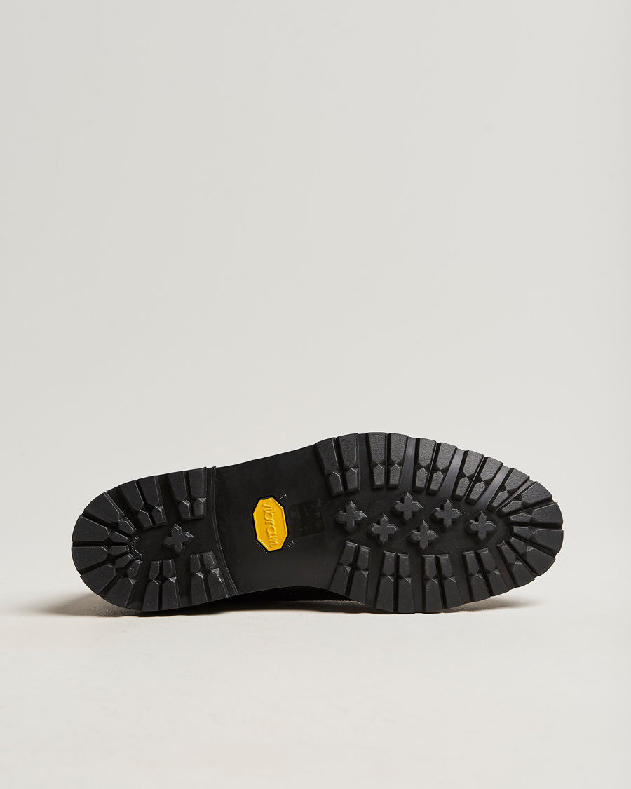Hombres | Zapatos derby | Crockett & Jones | Pembroke Derbys Scotch Grain Vibram Black Calf