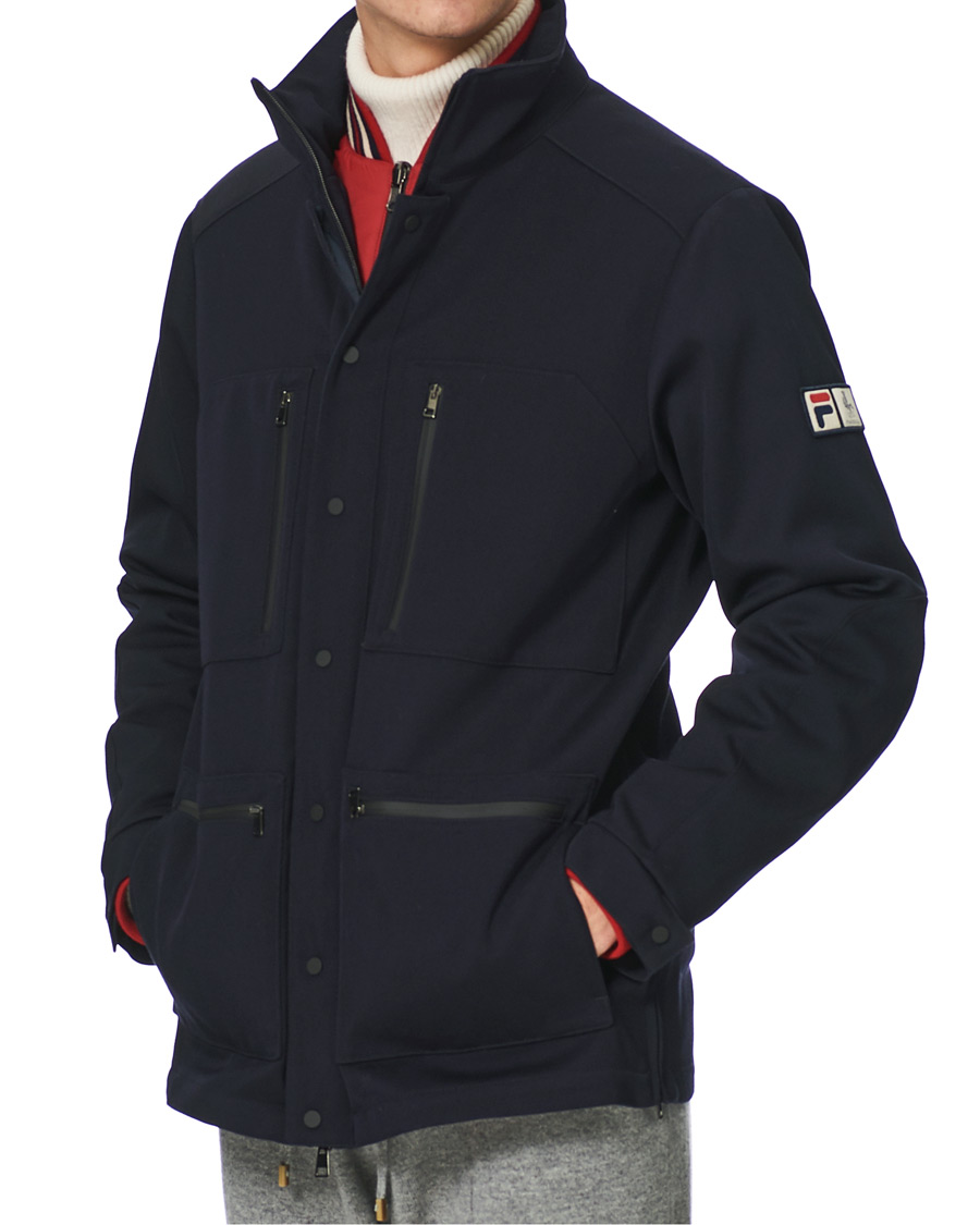 Hombres | Abrigos y chaquetas | Piacenza Cashmere | X FILA Telavera Jacket Black