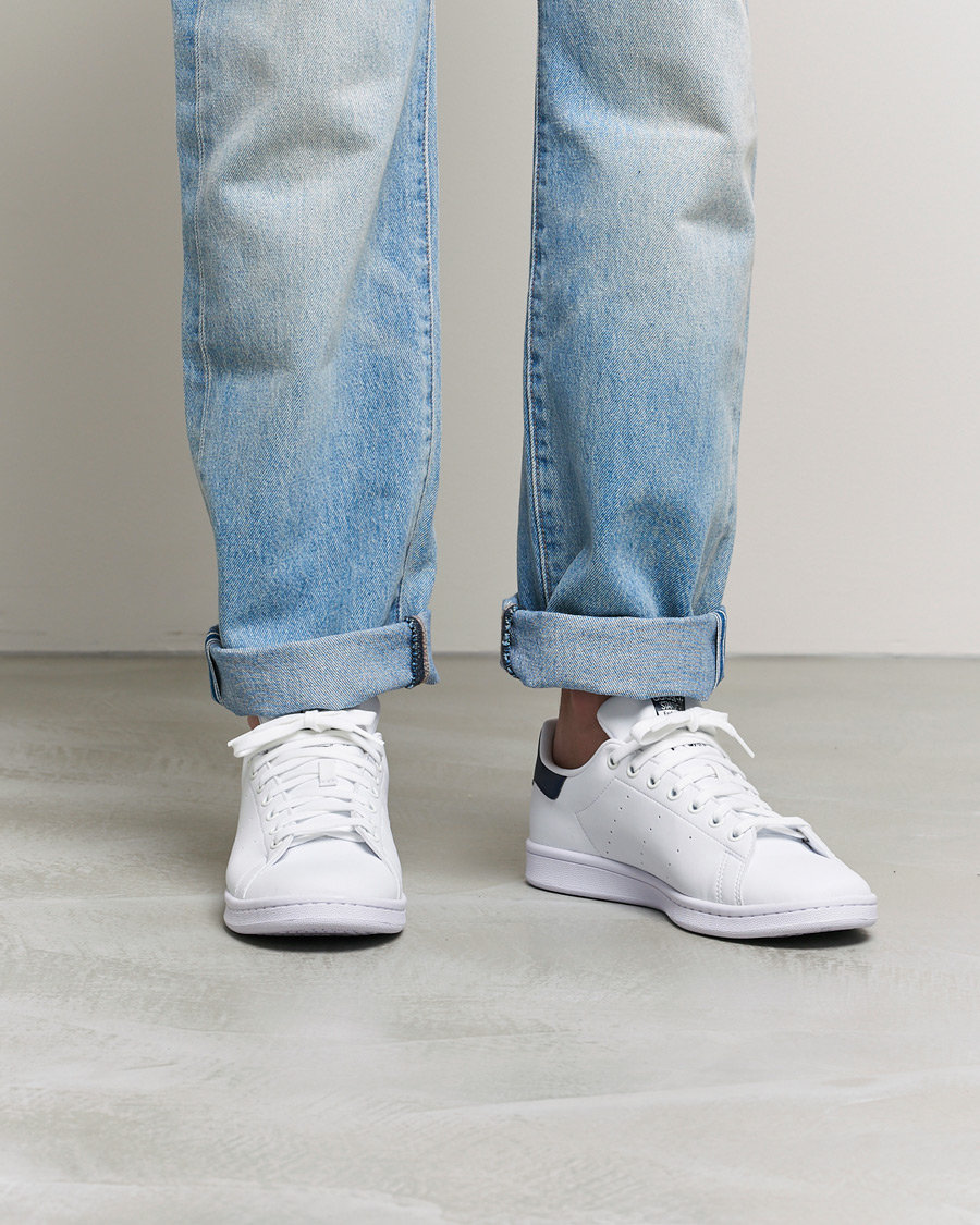 Hombres | Zapatillas | adidas Originals | Stan Smith Sneaker White/Navy