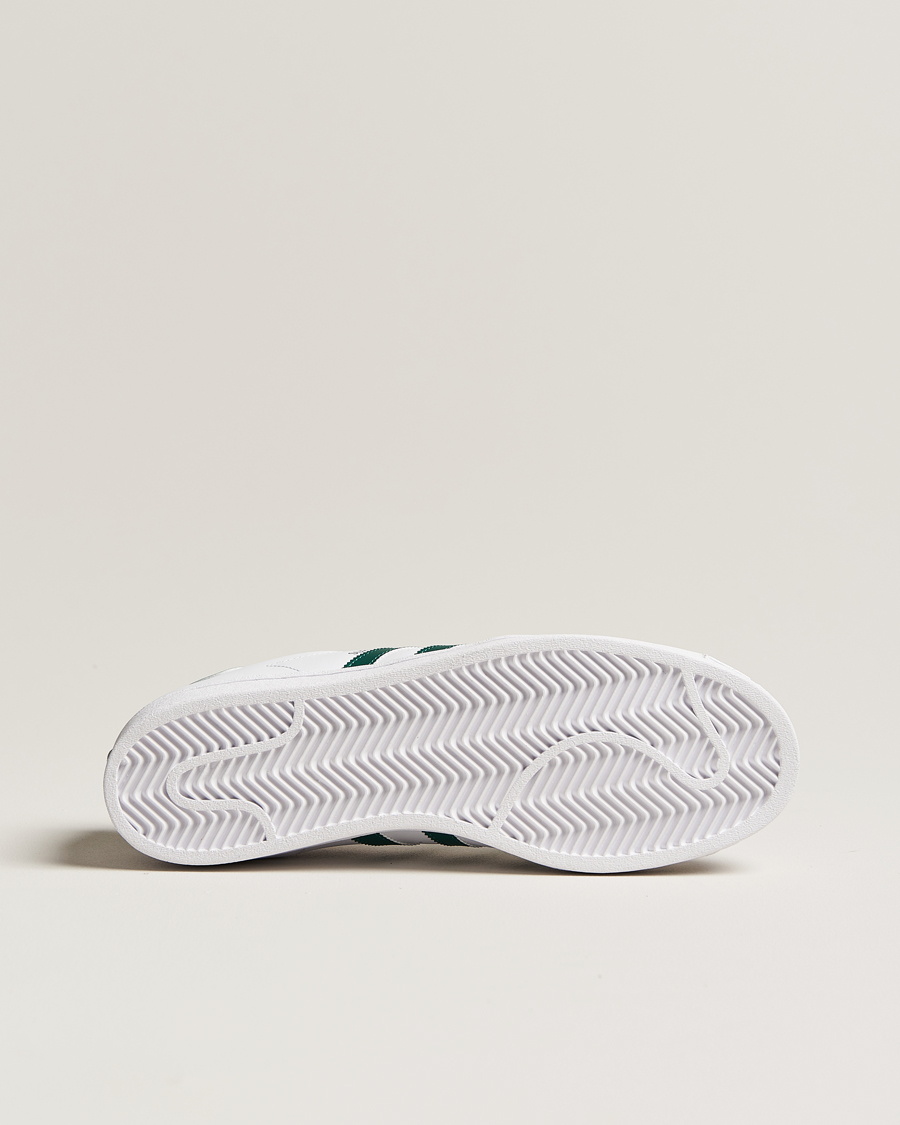 Hombres | adidas Originals Superstar Sneaker White/Green | adidas Originals | Superstar Sneaker White/Green
