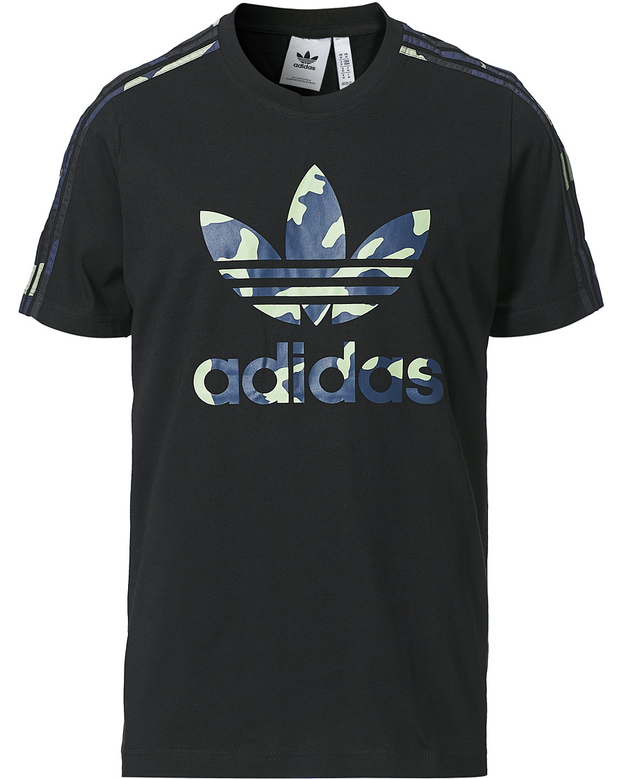 Hombres | Camisetas | adidas Originals | Camo Infill Tee Black