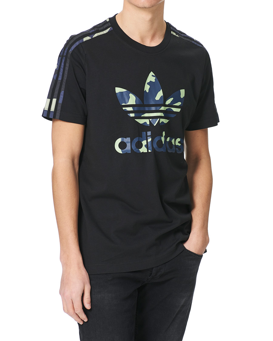 Hombres | Camisetas | adidas Originals | Camo Infill Tee Black