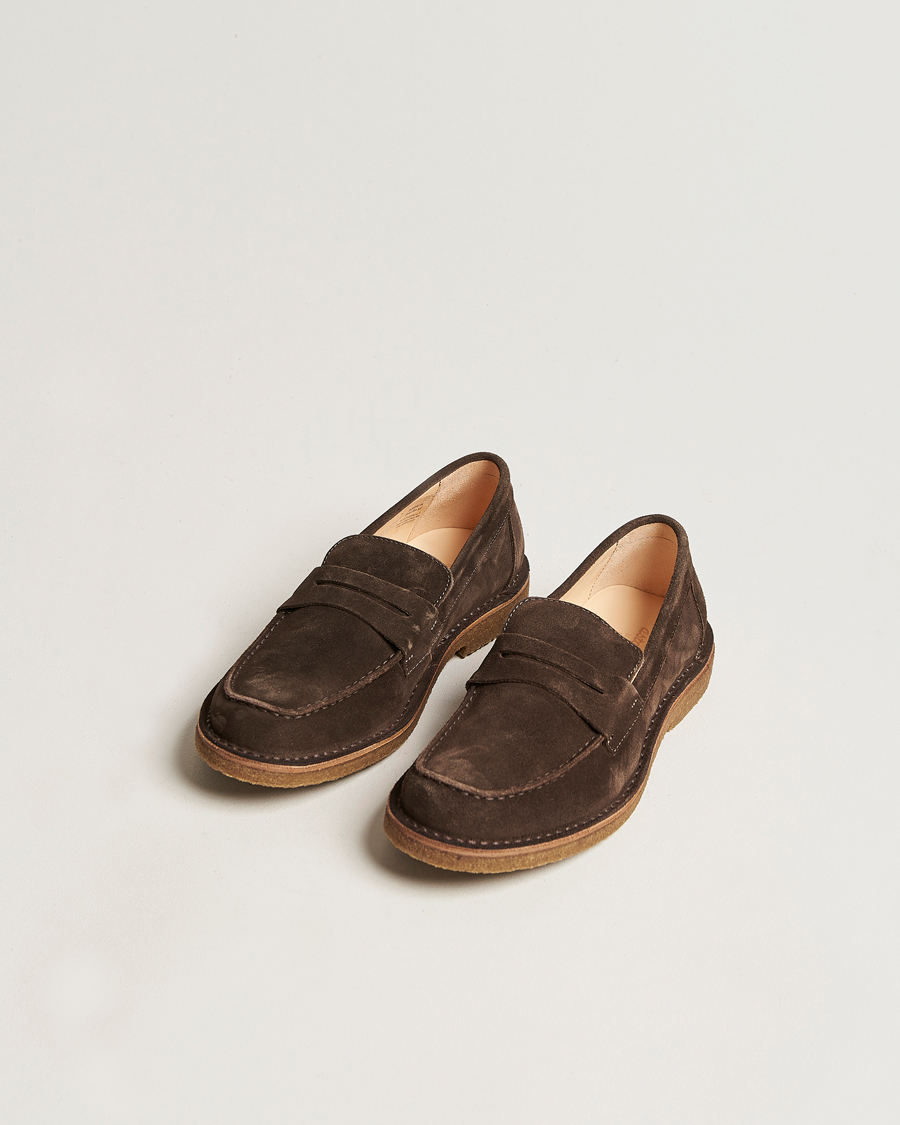 Hombres | Zapatos de ante | Astorflex | Mokaflex Loafers Dark Brown Suede